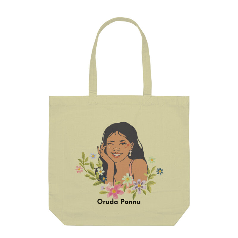 Oruda Ponnu -  Tote Bags