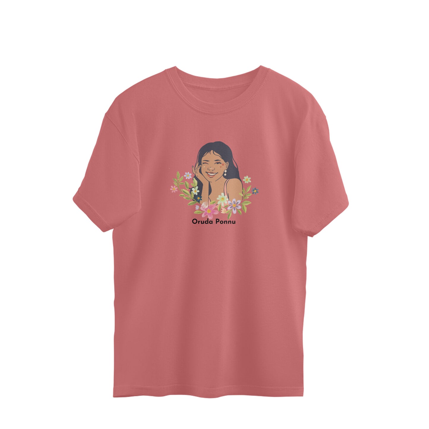 Oruda Ponnu - Oversized-tshirt